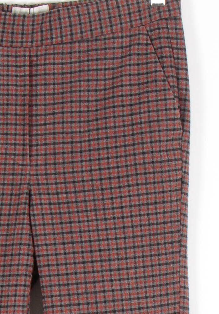 Pantalon Carreaux Rouges et Noirs - Taille XS/34 de la marque Bérénice | PARAD65717 - Vendu par Paradigme - Image 3