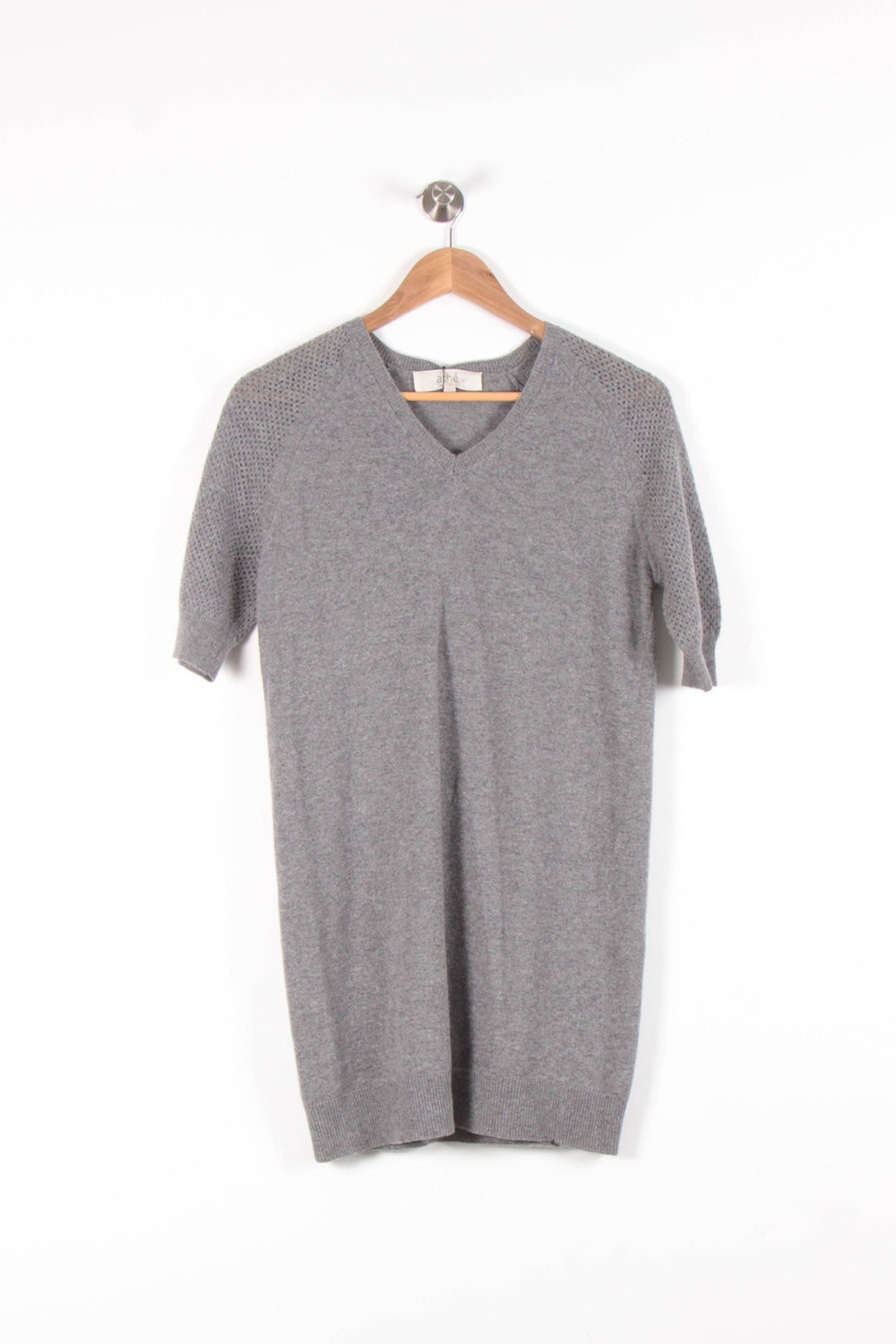 Robe Pull Grise - Taille S/36 de la marque Vanessa Bruno | PARAD65719 - Vendu par Paradigme - Image 2