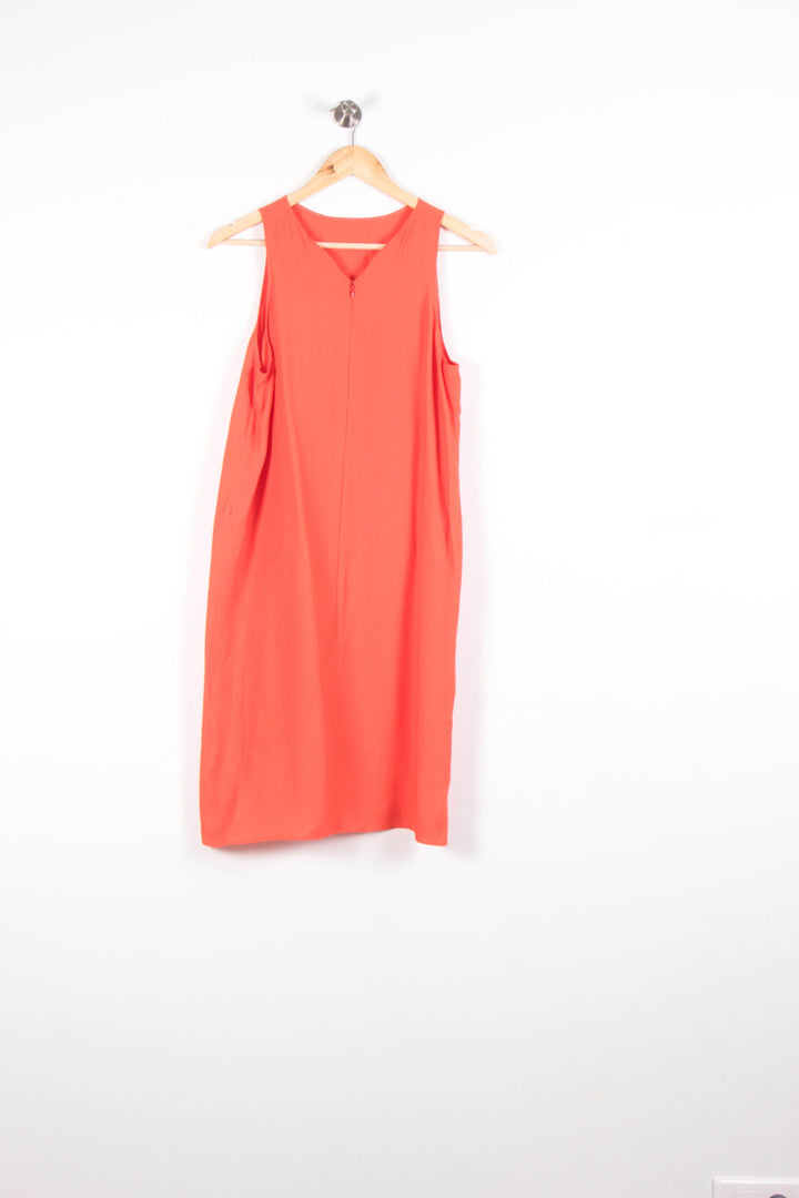 Robe Midi Orange - Taille M/38 de la marque Tara Jarmon | PARAD65723 - Vendu par Paradigme - Image 4