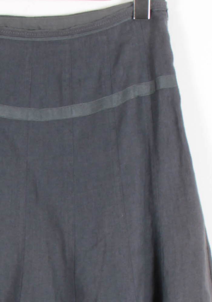 Jupe Midi Grise - Taille M/38 de la marque Caroll | PARAD65724 - Vendu par Paradigme - Image 3
