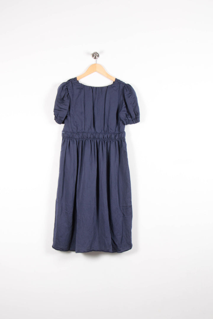 Robe Midi Bleue - Taille S/36 de la marque Vanessa Bruno | PARAD65725 - Vendu par Paradigme - Image 4