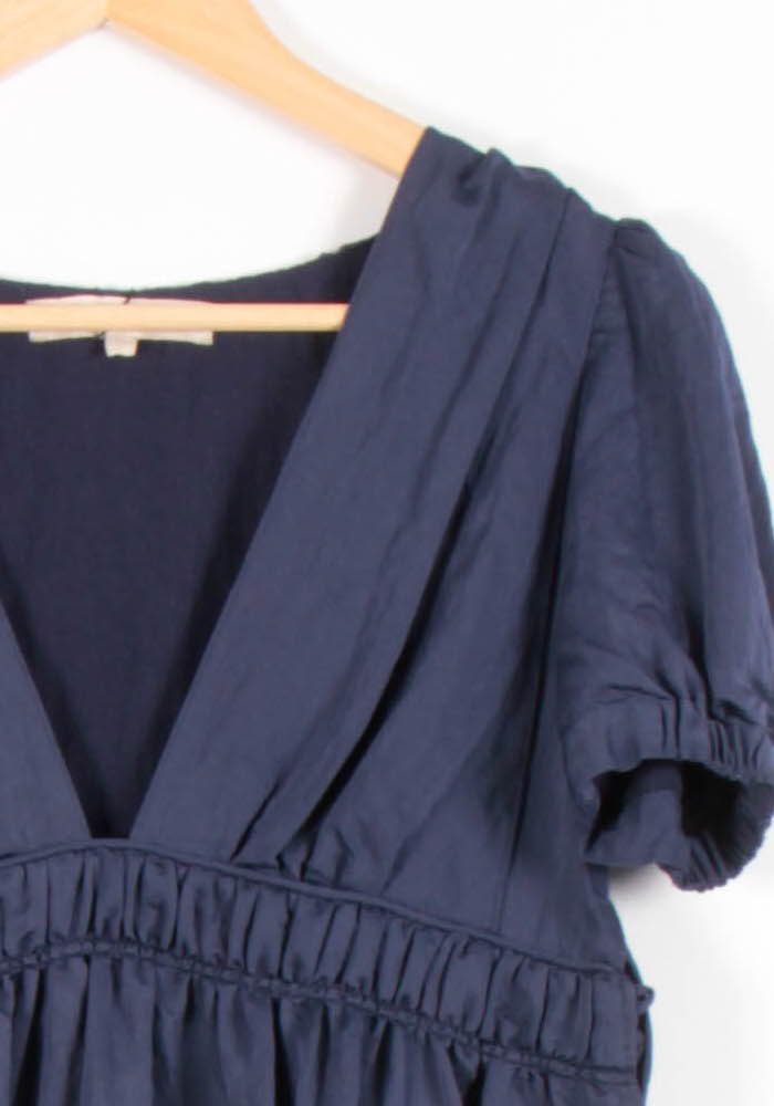 Robe Midi Bleue - Taille S/36 de la marque Vanessa Bruno | PARAD65725 - Vendu par Paradigme - Image 3