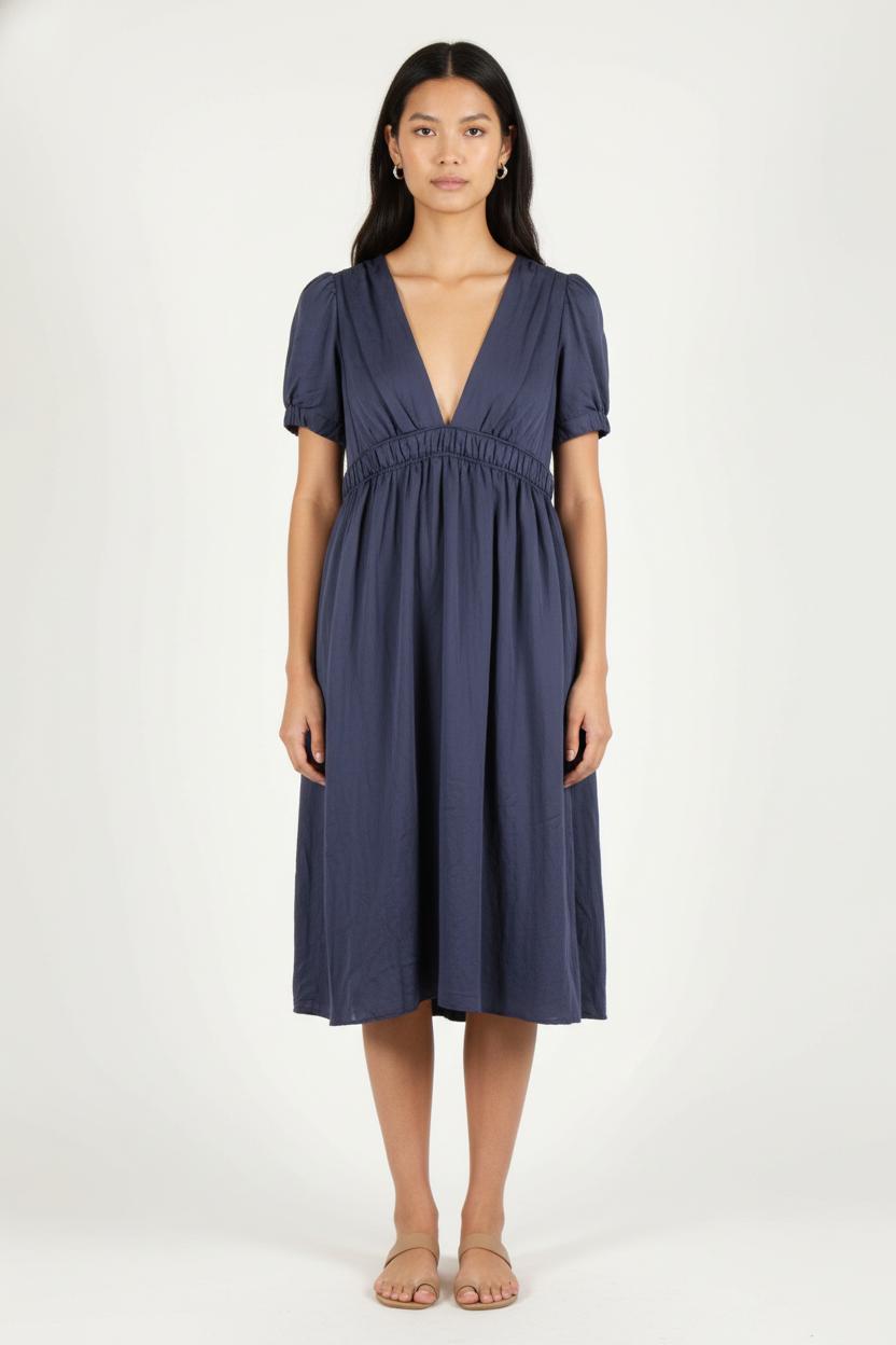 Robe Midi Bleue - Taille S/36 de la marque Vanessa Bruno | PARAD65725 - Vendu par Paradigme - Image 1
