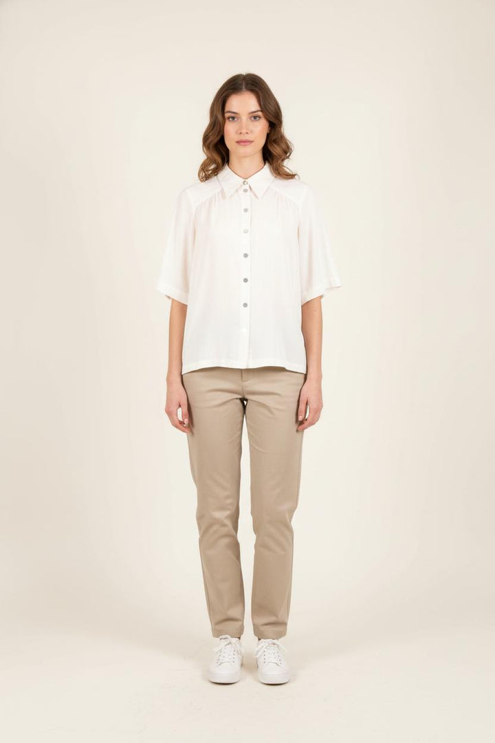 Chemise Blanche - Taille XS/34 de la marque ba&sh | PARAD65727 - Vendu par Paradigme - Image 1