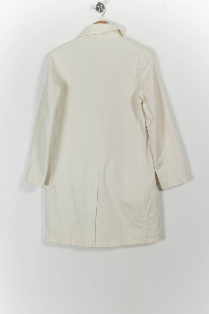 Trench Blanc - Taille S/36 de la marque A.P.C. | PARAD65731 - Vendu par Paradigme - Image 4
