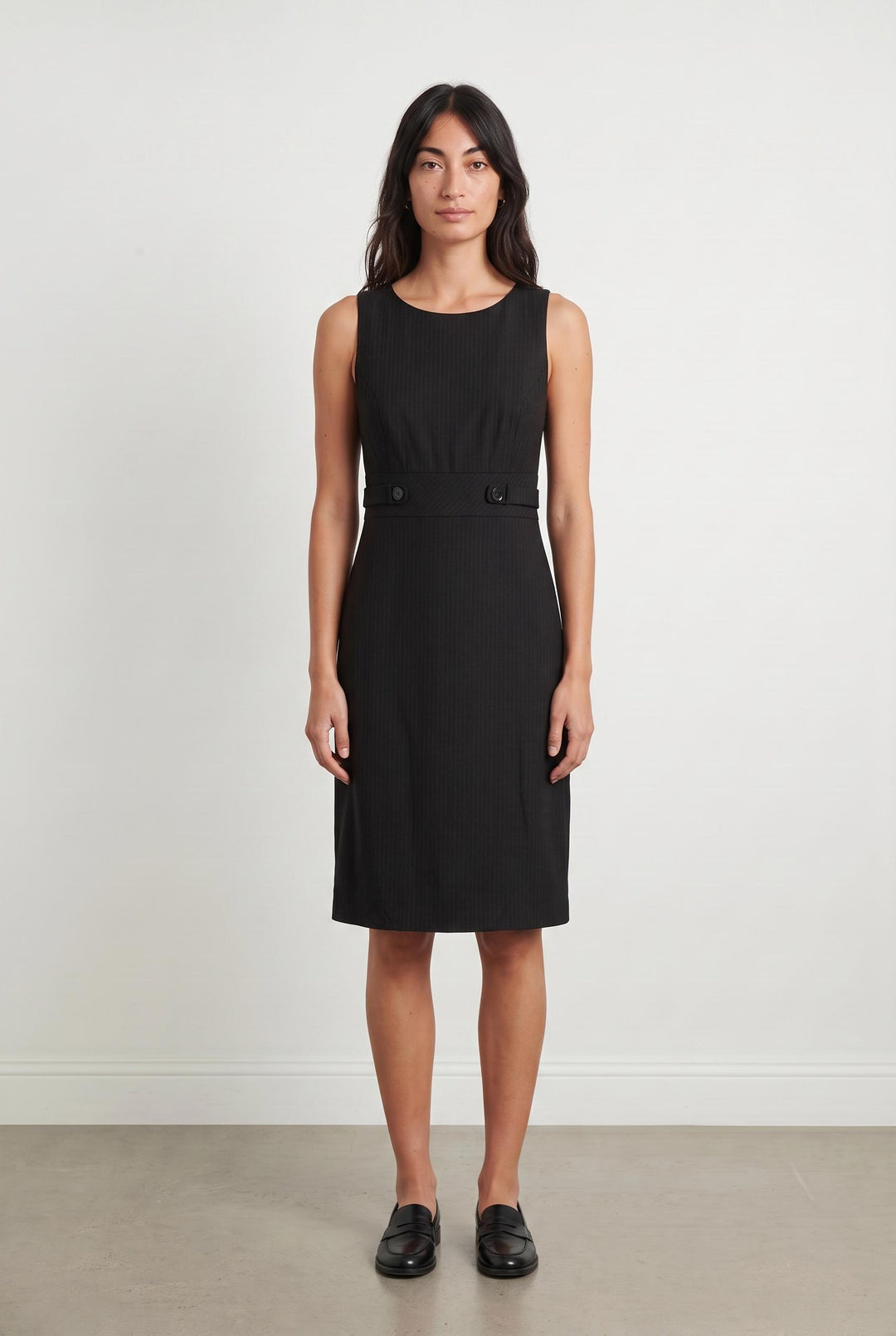 Robe Sans Manches Noire - Taille S/36 de la marque Caroll | PARAD65737 - Vendu par Paradigme - Image 1