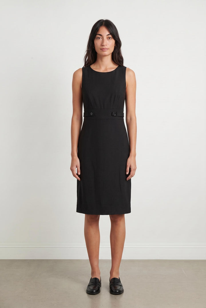 Robe Sans Manches Noire - Taille S/36 de la marque Caroll | PARAD65737 - Vendu par Paradigme - Image 1