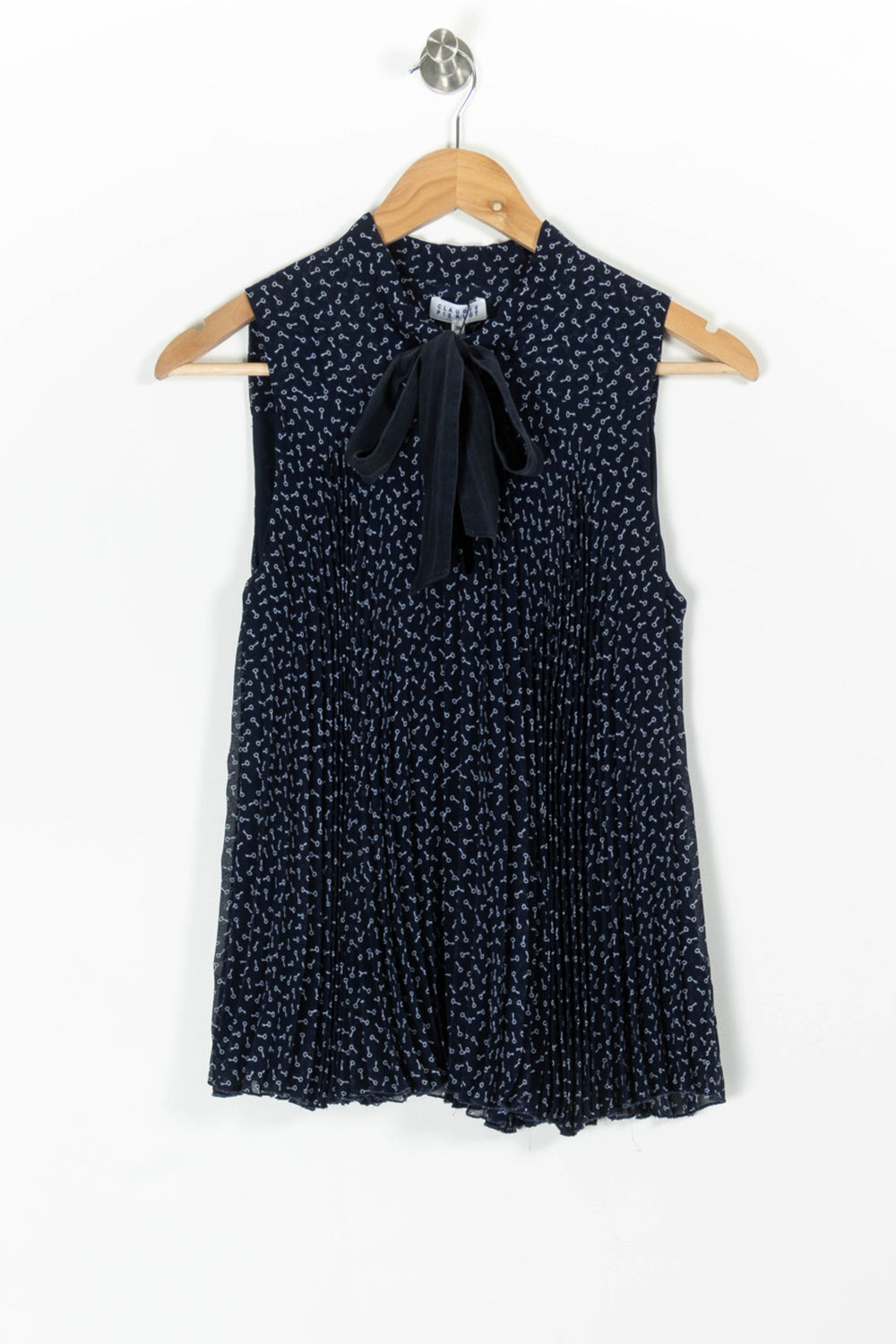Blouse Bleue - Taille M/38 de la marque Claudie Pierlot | PARAD65738 - Vendu par Paradigme - Image 2
