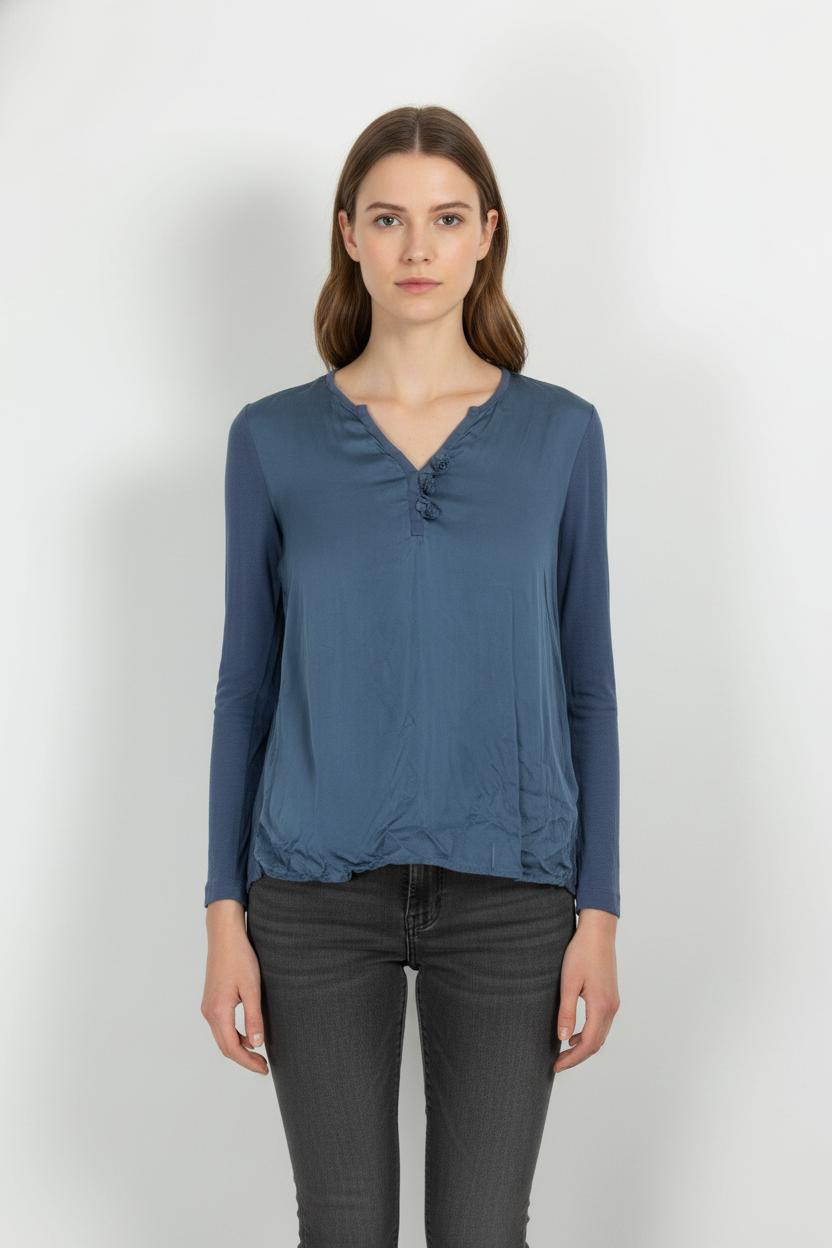 Blouse Bleue - Taille S/36 de la marque Gerard Darel | PARAD65739 - Vendu par Paradigme - Image 1