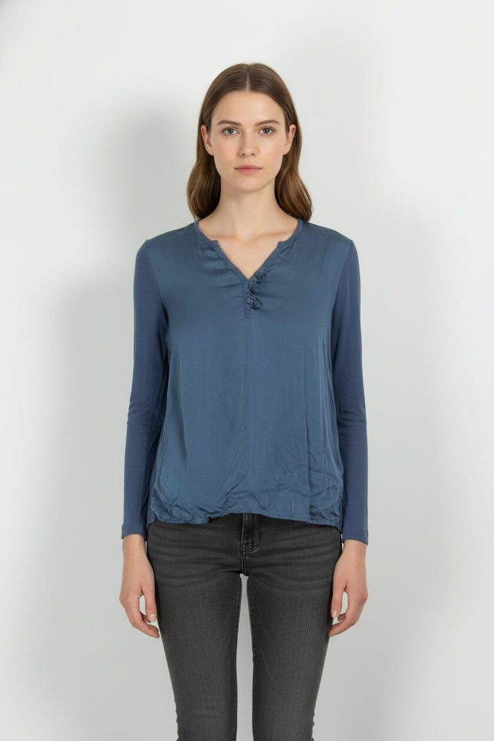 Blouse Bleue - Taille S/36 de la marque Gerard Darel | PARAD65739 - Vendu par Paradigme - Image 1