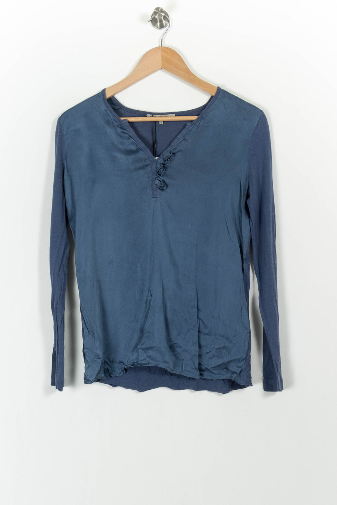 Blouse Bleue - Taille S/36 de la marque Gerard Darel | PARAD65739 - Vendu par Paradigme - Image 2