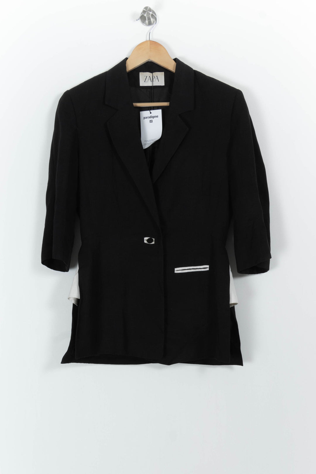 Blazer Noir - Taille M/38 de la marque ZAPA | PARAD65740 - Vendu par Paradigme - Image 2