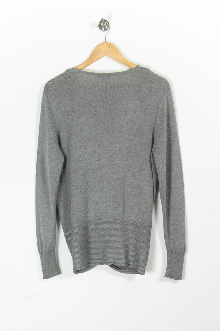 Cardigan Gris - Taille M/38 de la marque Maje | PARAD65745 - Vendu par Paradigme - Image 4