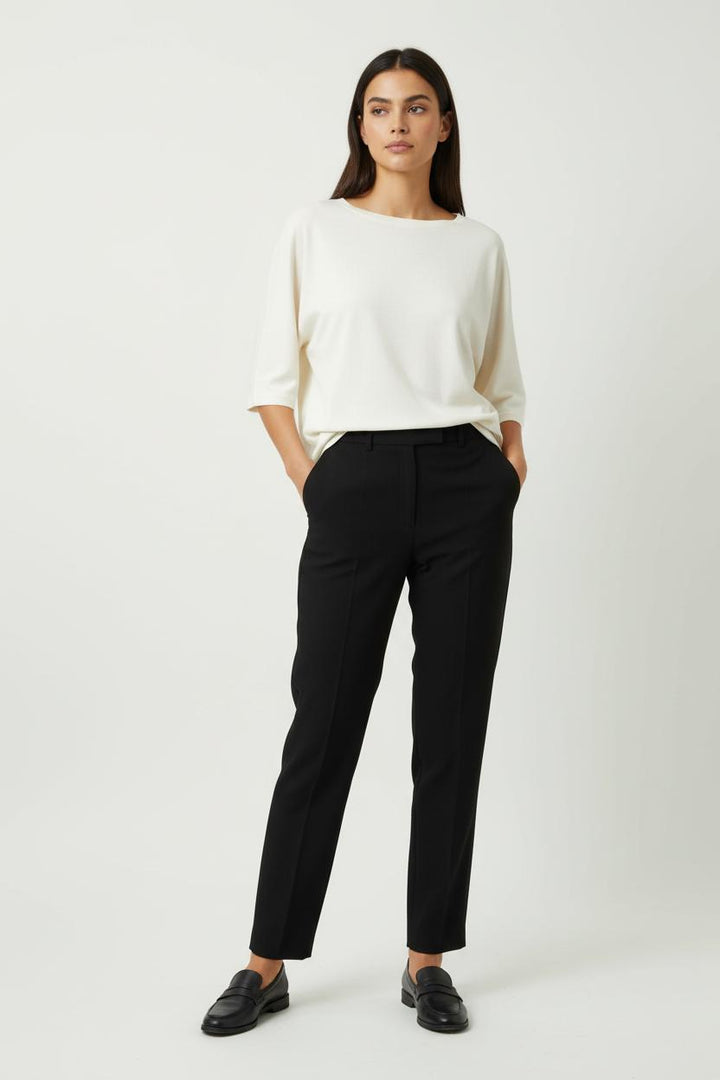 Pantalon Tailleur Noir - Taille S/36 de la marque The Kooples | PARAD65749 - Vendu par Paradigme - Image 1