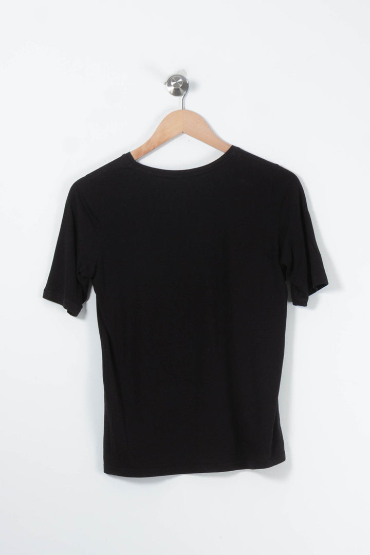 Tee-shirt Noir - Taille S/36 de la marque Maison 123 | PARAD65753 - Vendu par Paradigme - Image 4