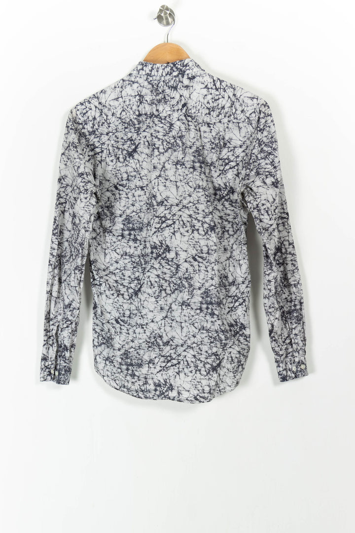 Chemise Grise et Noire - Taille S/36 de la marque Sandro | PARAD65756 - Vendu par Paradigme - Image 4