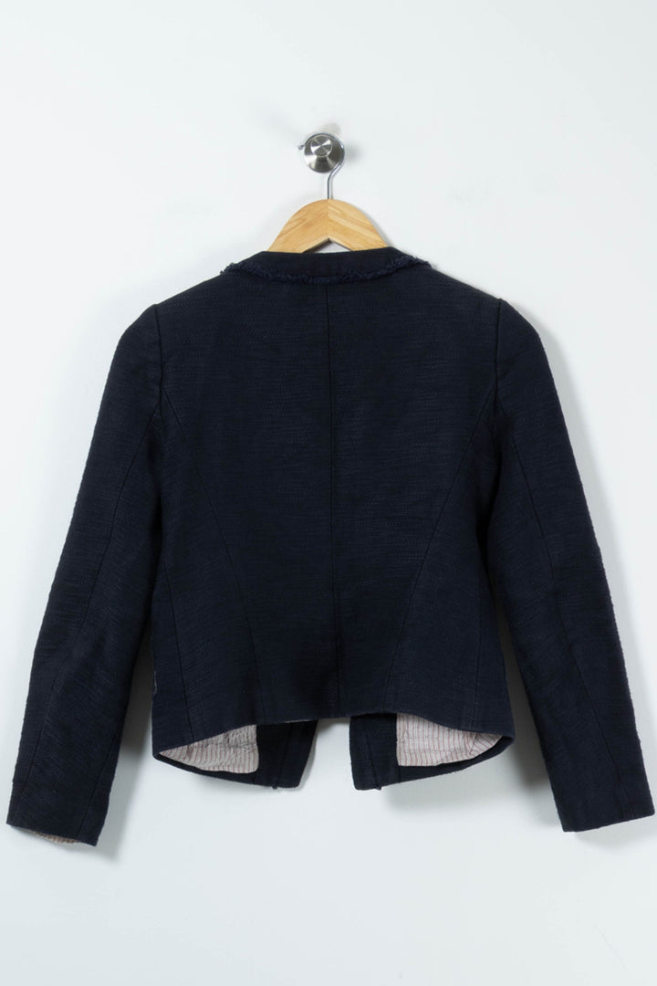 Veste Tailleur Bleue - Taille M/38 de la marque Maje | PARAD65766 - Vendu par Paradigme - Image 4
