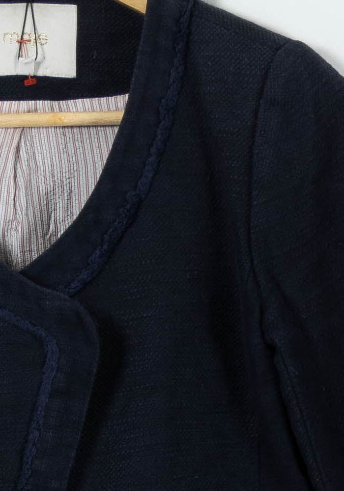Veste Tailleur Bleue - Taille M/38 de la marque Maje | PARAD65766 - Vendu par Paradigme - Image 3