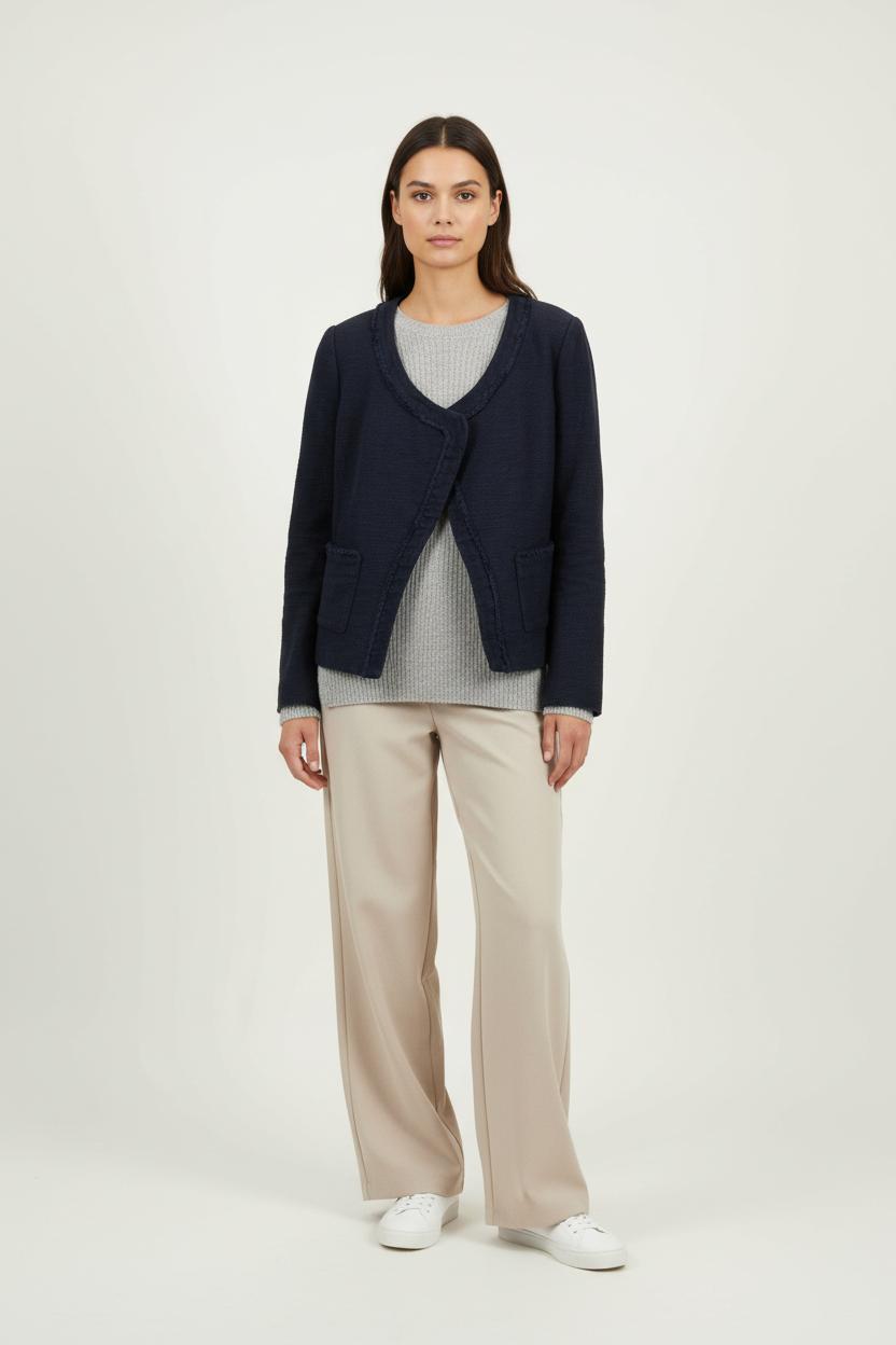 Veste Tailleur Bleue - Taille M/38 de la marque Maje | PARAD65766 - Vendu par Paradigme - Image 1