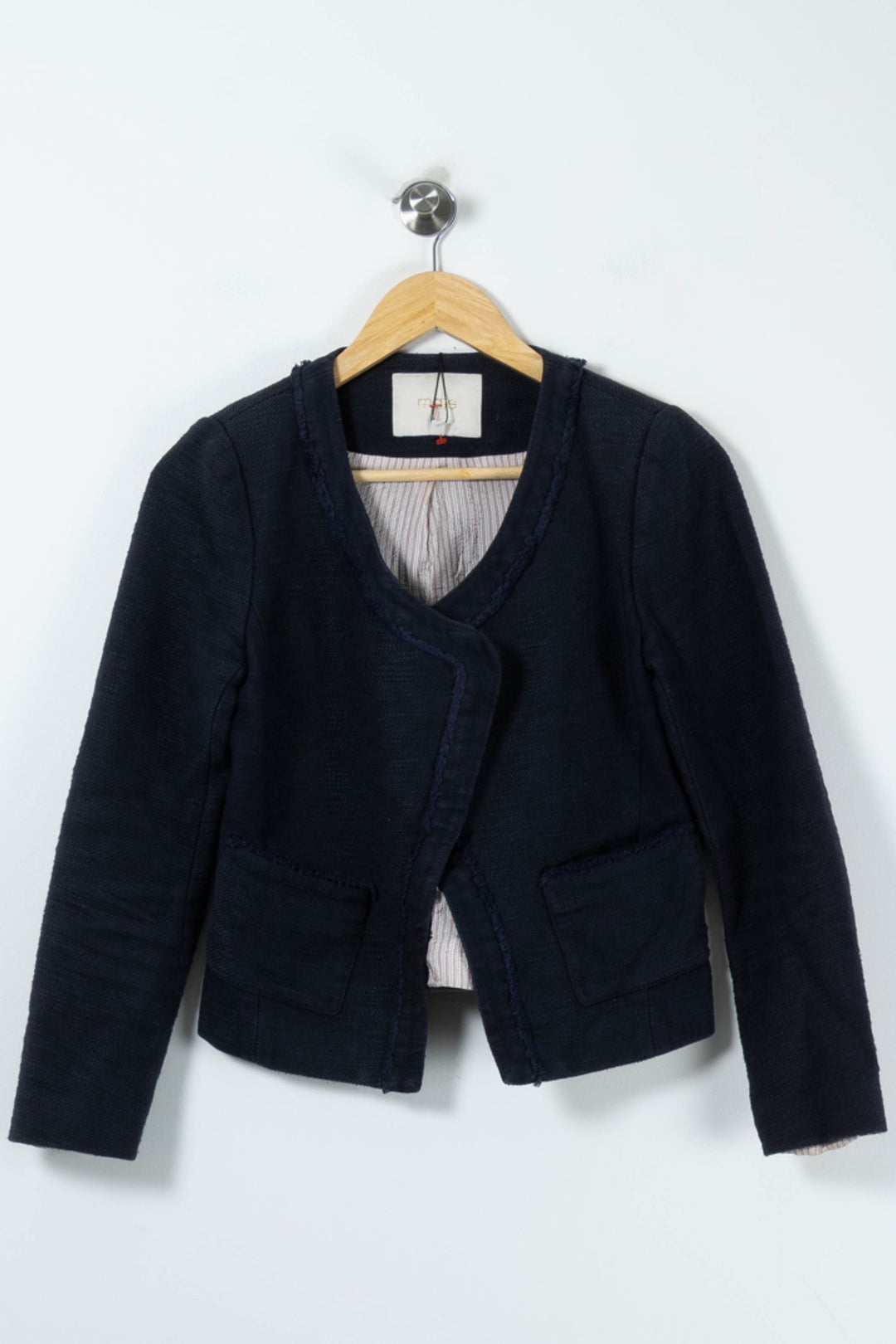 Veste Tailleur Bleue - Taille M/38 de la marque Maje | PARAD65766 - Vendu par Paradigme - Image 2