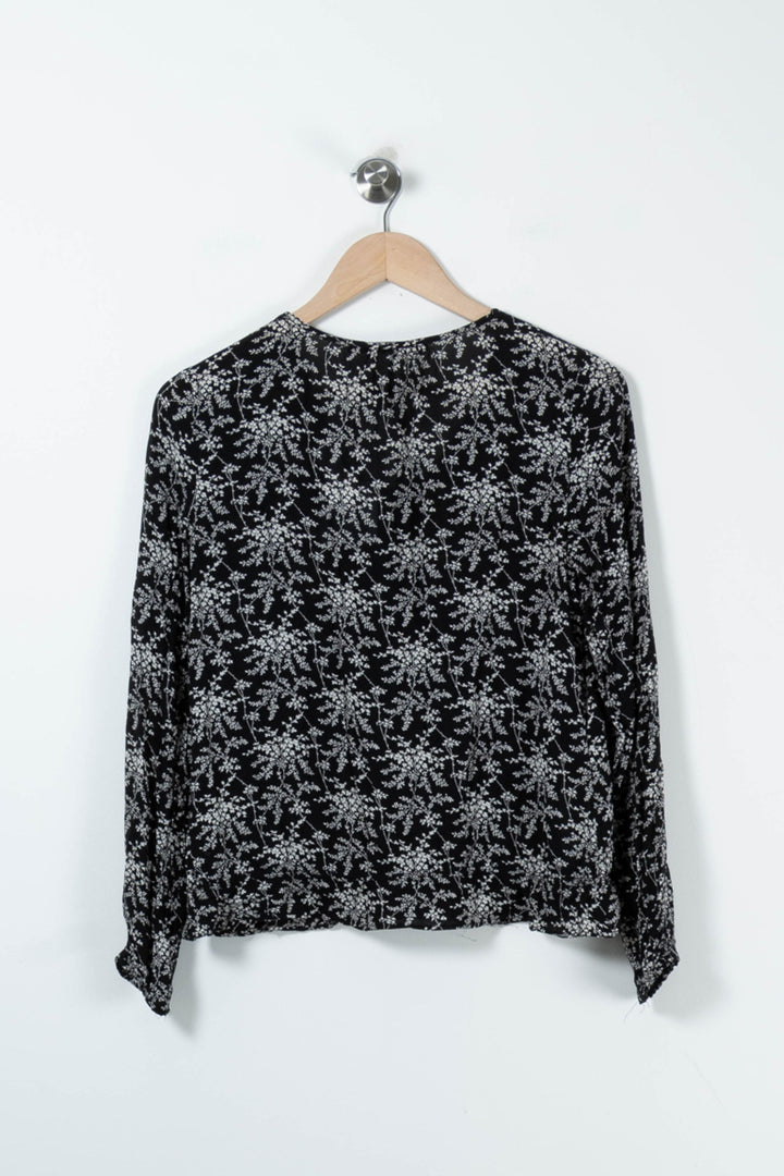 Blouse Noire et Blanche - Taille S/36 de la marque Comptoir des Cotonniers | PARAD65768 - Vendu par Paradigme - Image 4