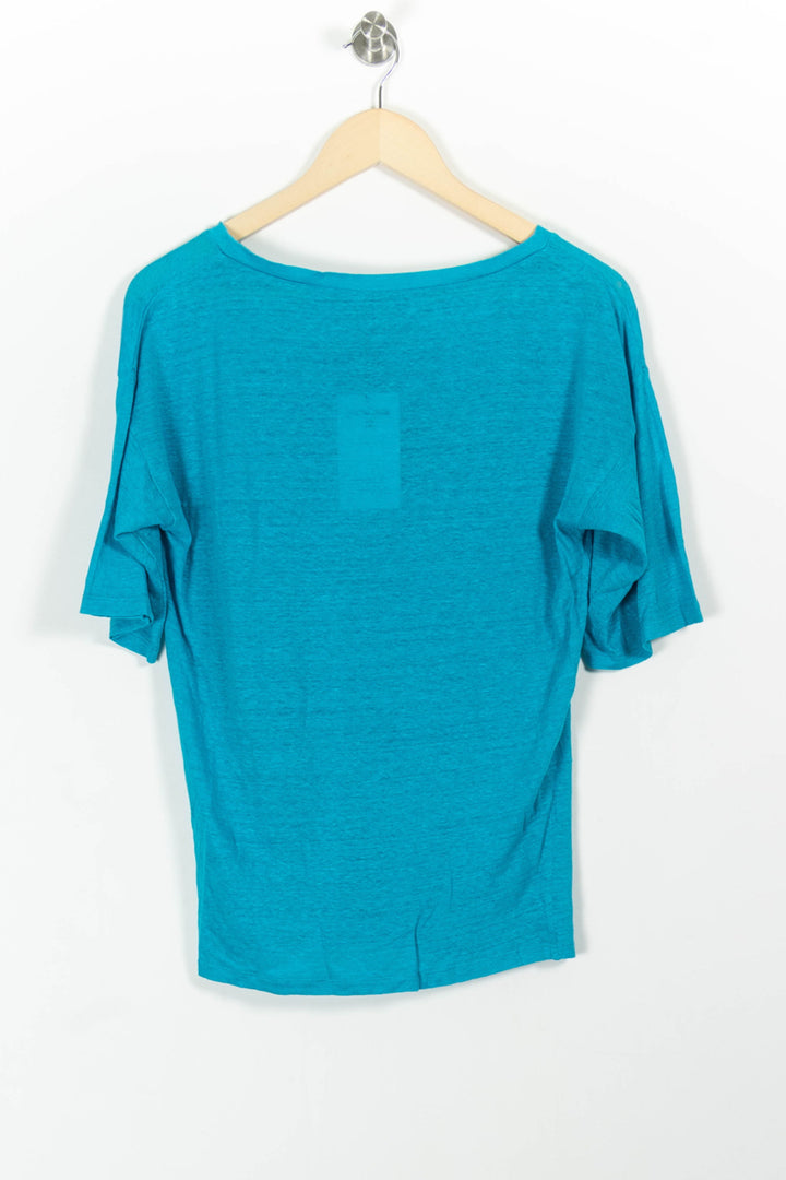 Tee-shirt Bleu - Taille M/38 de la marque Max Mara | PARAD65788 - Vendu par Paradigme - Image 4