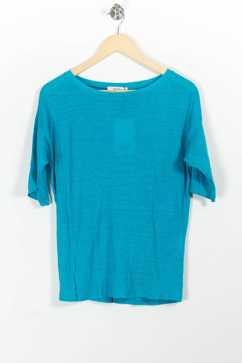 Tee-shirt Bleu - Taille M/38 de la marque Max Mara | PARAD65788 - Vendu par Paradigme - Image 2