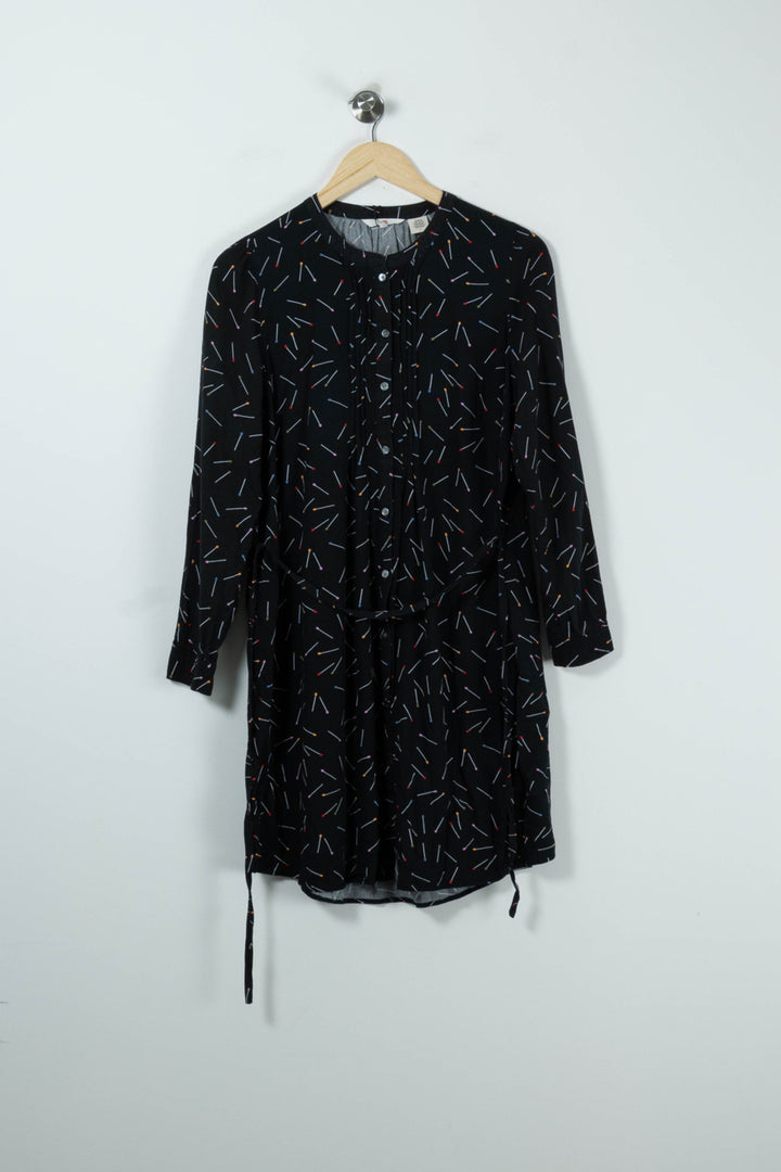 Robe Chemise Noire - Taille M/38 de la marque Levi's | PARAD65789 - Vendu par Paradigme - Image 2