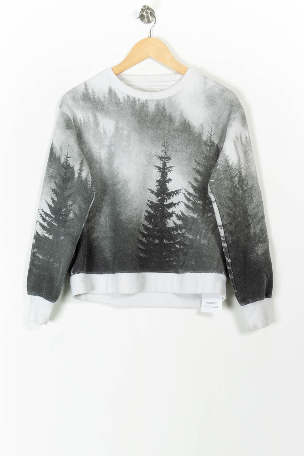 Sweat-shirt Gris et Blanc - Taille XS/34 de la marque Léon & Harper | PARAD65790 - Vendu par Paradigme - Image 2