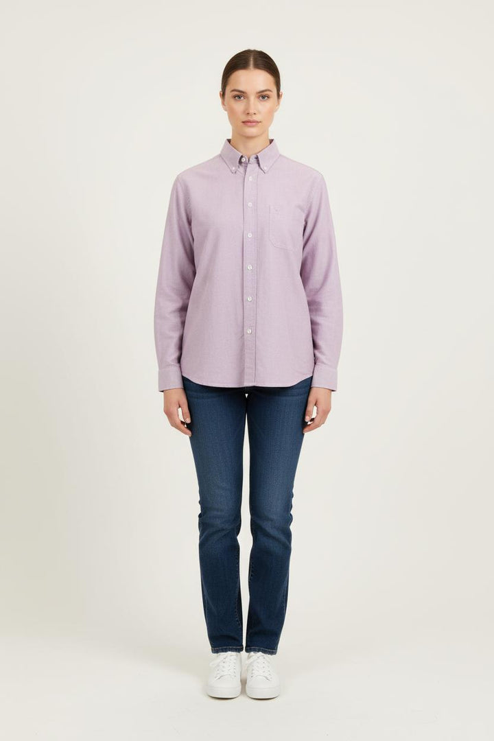 Chemise Violette - Taille XL/42 de la marque Saint James | PARAD65793 - Vendu par Paradigme - Image 1