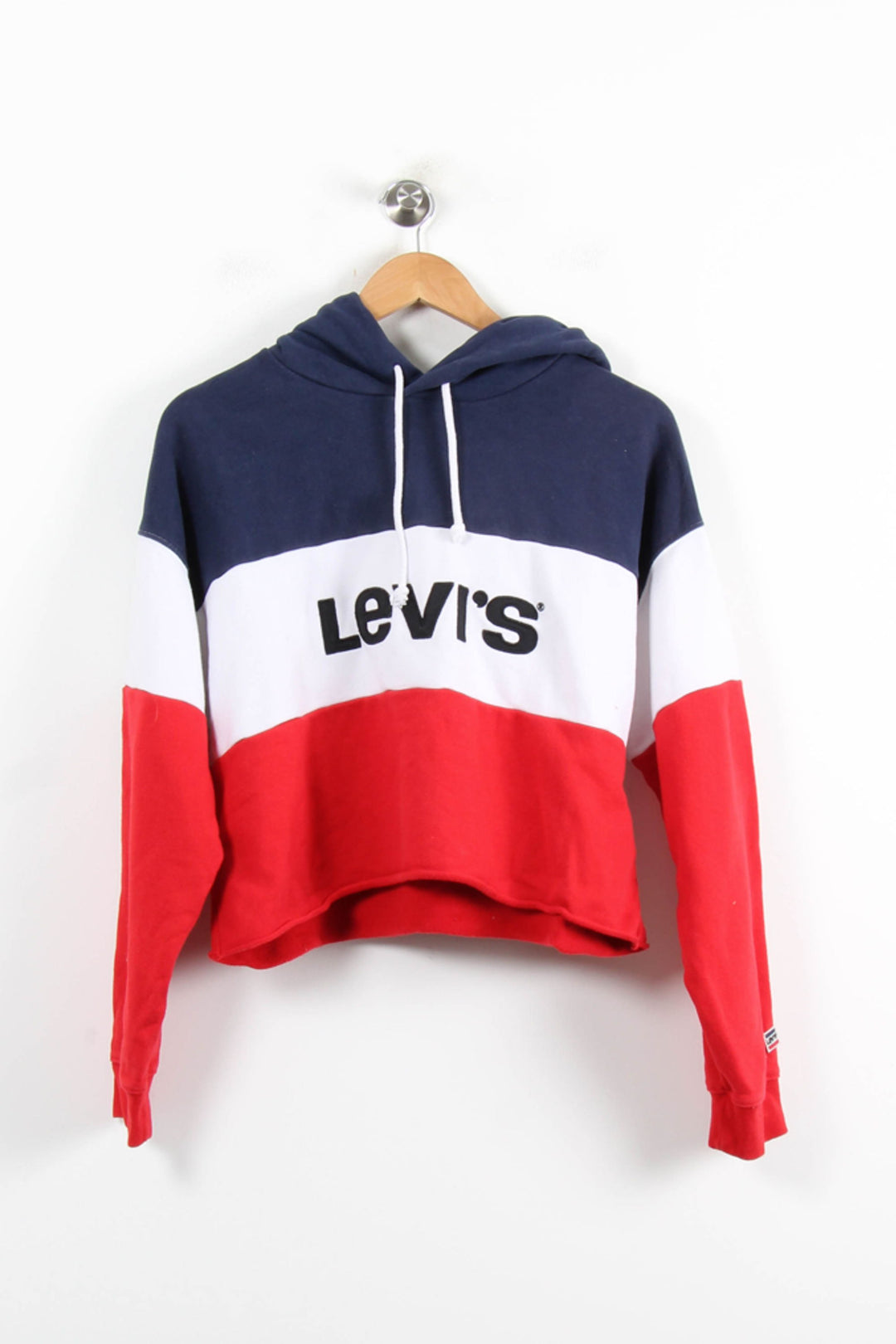 Sweat à Capuche Bleu Blanc et Rouge - Taille M/38 de la marque Levi's | PARAD65794 - Vendu par Paradigme - Image 2
