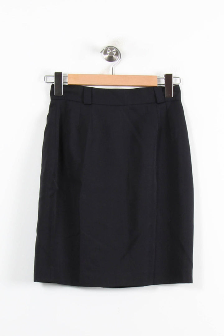 Jupe Droite Bleue - Taille S/36 de la marque Maison 123 | PARAD65795 - Vendu par Paradigme - Image 4