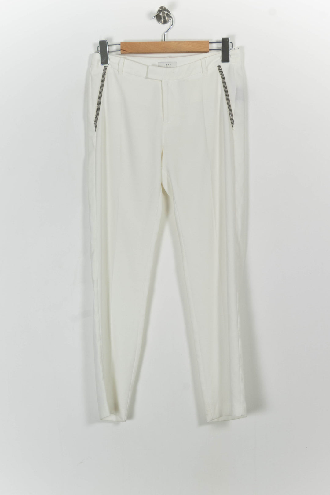 Pantalon Blanc - Taille M/38 de la marque IKKS | PARAD65796 - Vendu par Paradigme - Image 2