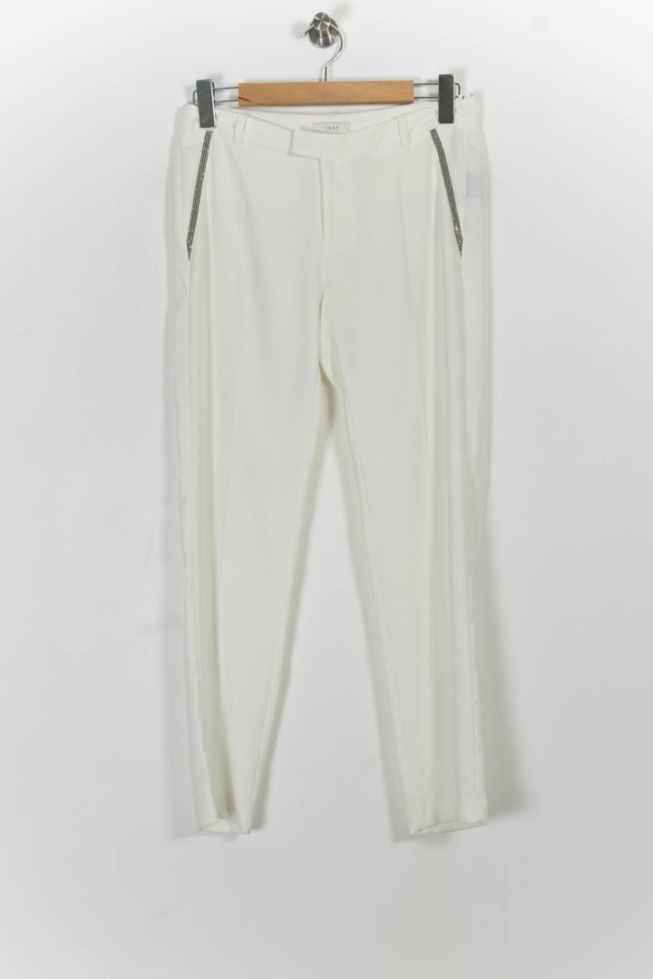 Pantalon Blanc - Taille M/38 de la marque IKKS | PARAD65796 - Vendu par Paradigme - Image 2