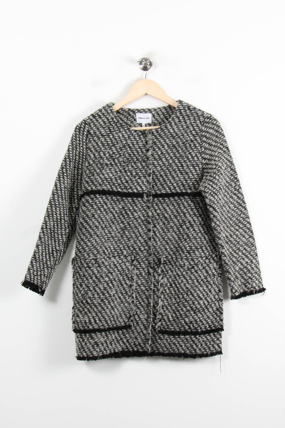 Manteau Noir et Blanc - Taille XS/34 de la marque Bimba y Lola | PARAD65799 - Vendu par Paradigme - Image 2