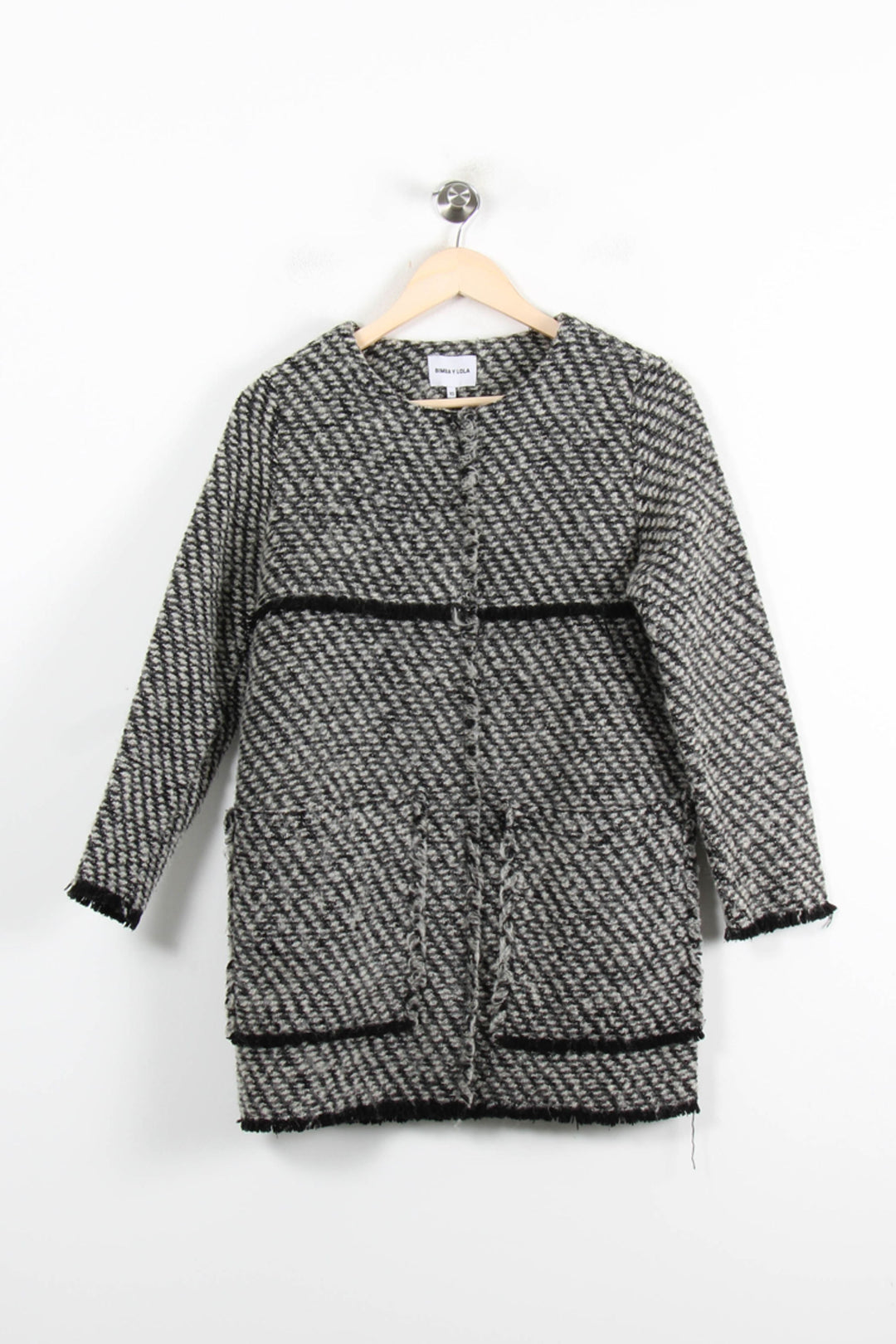 Manteau Noir et Blanc - Taille XS/34 de la marque Bimba y Lola | PARAD65799 - Vendu par Paradigme - Image 2