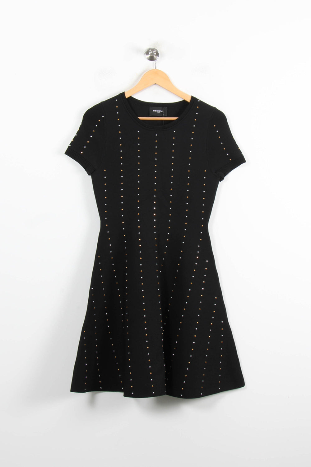 Robe Midi Noire - Taille M/38 de la marque The Kooples | PARAD65807 - Vendu par Paradigme - Image 2