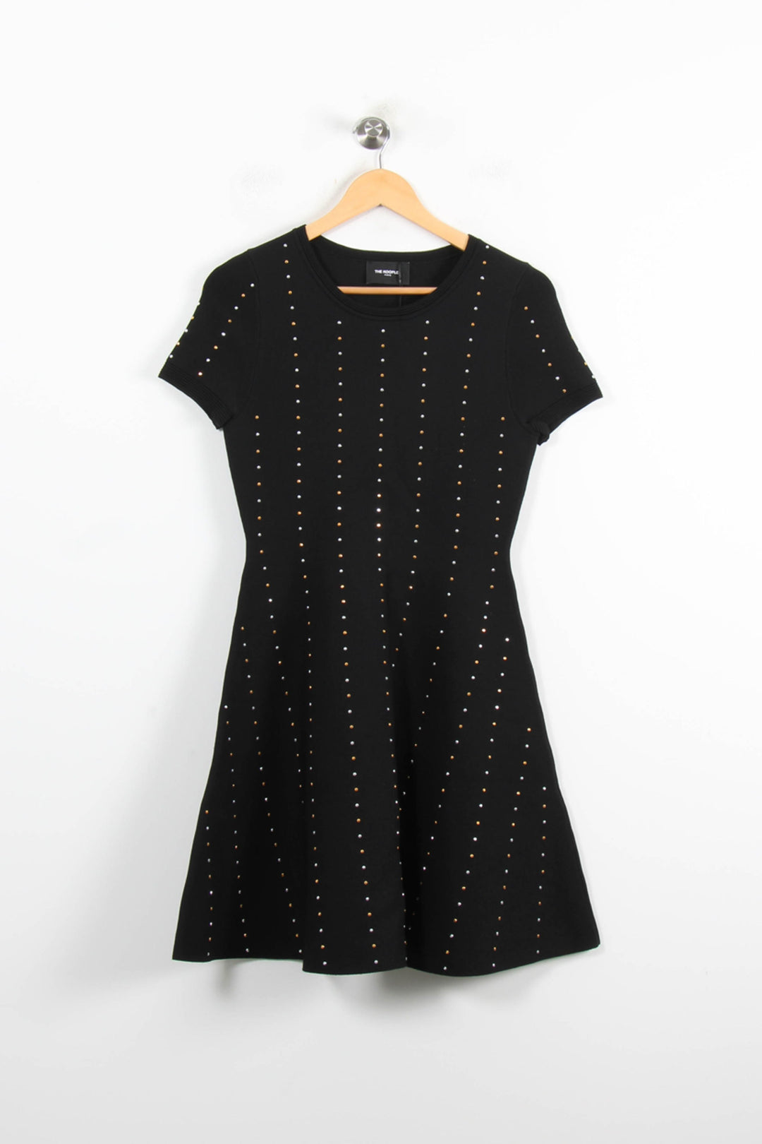 Robe Midi Noire - Taille M/38 de la marque The Kooples | PARAD65807 - Vendu par Paradigme - Image 2