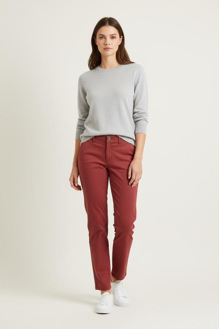 Pantalon Bordeaux - Taille S/36 de la marque Caroll | PARAD65814 - Vendu par Paradigme - Image 1