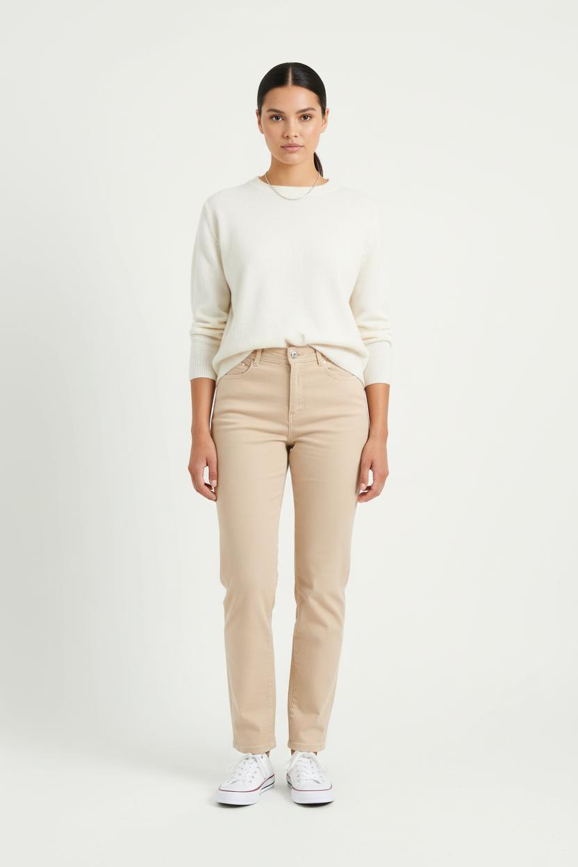 Jean Beige - Taille M/38 de la marque Maison 123 | PARAD65815 - Vendu par Paradigme - Image 1