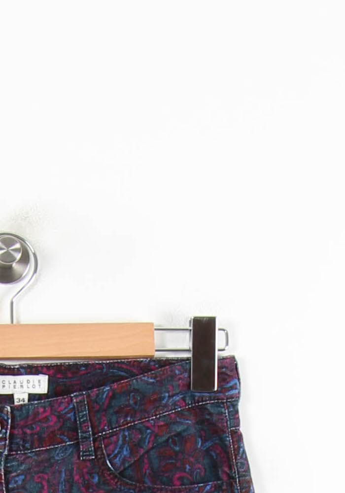 Jean Multicolore - Taille XS/34 de la marque Claudie Pierlot | PARAD65822 - Vendu par Paradigme - Image 3