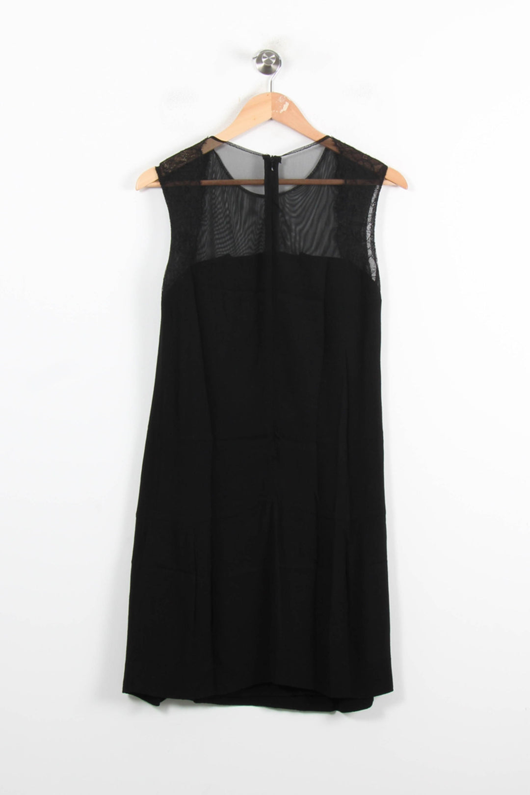 Robe Midi Noire - Taille M/38 de la marque Sandro | PARAD65824 - Vendu par Paradigme - Image 4