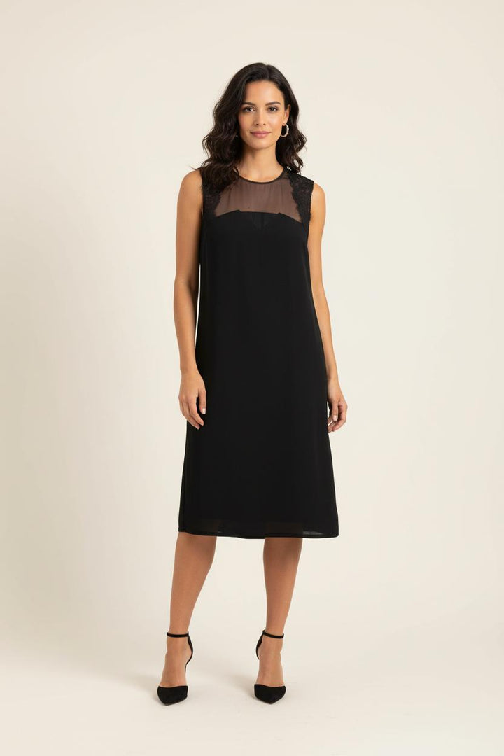 Robe Midi Noire - Taille M/38 de la marque Sandro | PARAD65824 - Vendu par Paradigme - Image 1