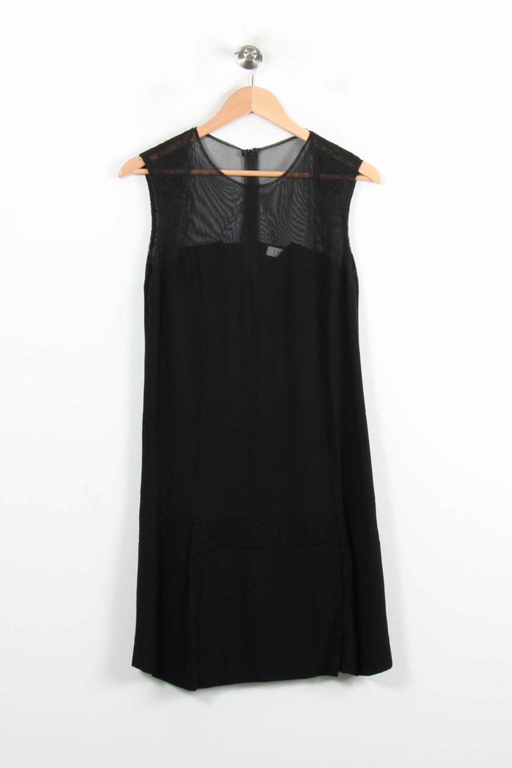 Robe Midi Noire - Taille M/38 de la marque Sandro | PARAD65824 - Vendu par Paradigme - Image 2
