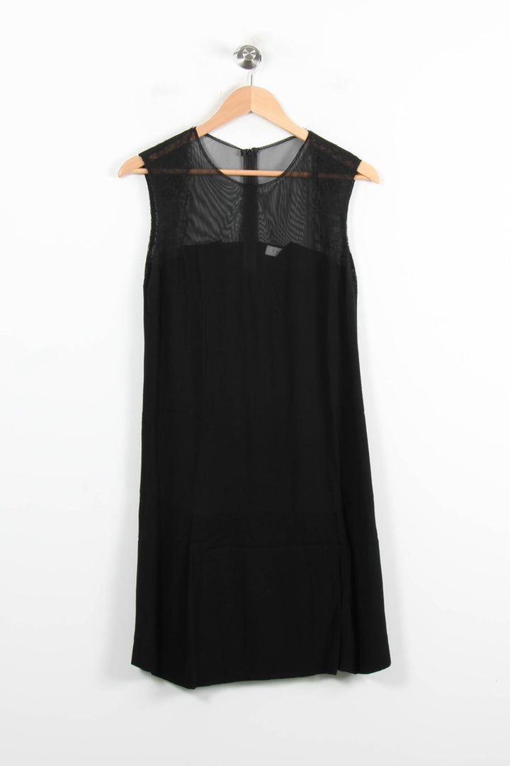 Robe Midi Noire - Taille M/38 de la marque Sandro | PARAD65824 - Vendu par Paradigme - Image 2