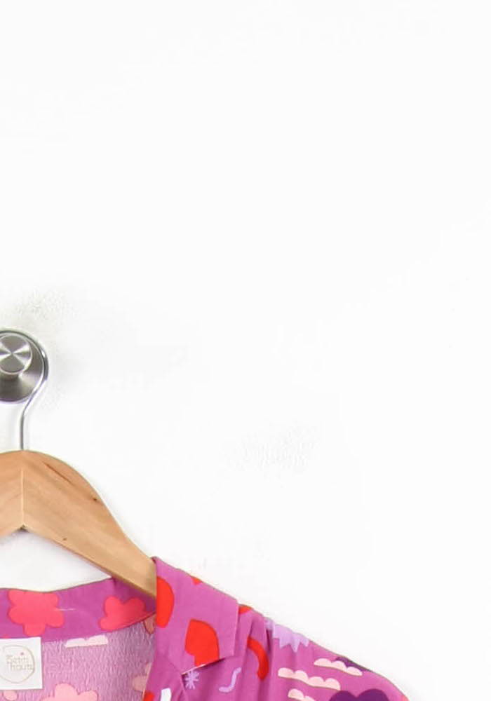 Robe Midi Rose et Rouge - Taille S/36 de la marque Des petits hauts | PARAD65825 - Vendu par Paradigme - Image 3