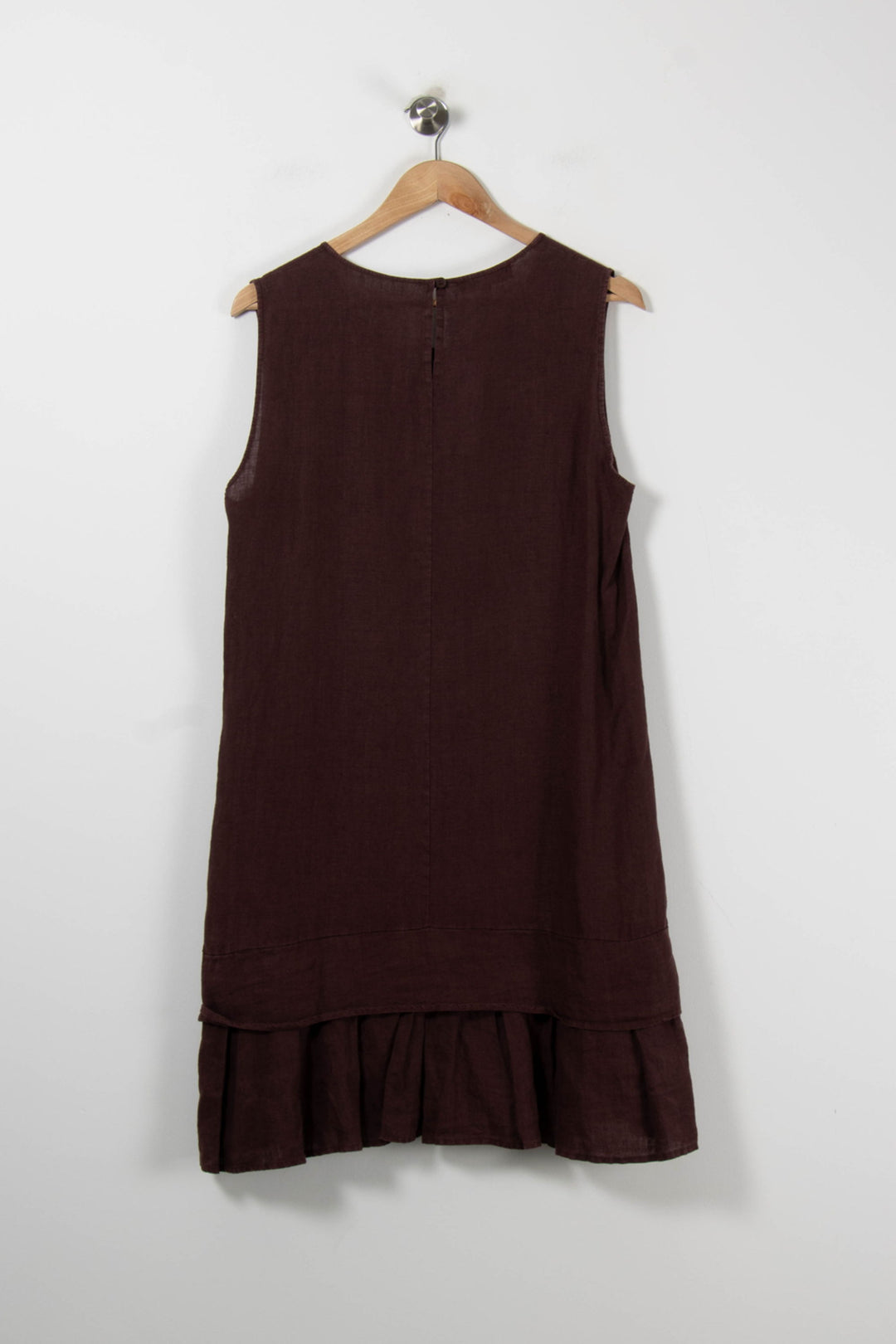 Robe Sans Manches Bordeaux - Taille L/40 de la marque La Fée Maraboutée | PARAD65833 - Vendu par Paradigme - Image 4