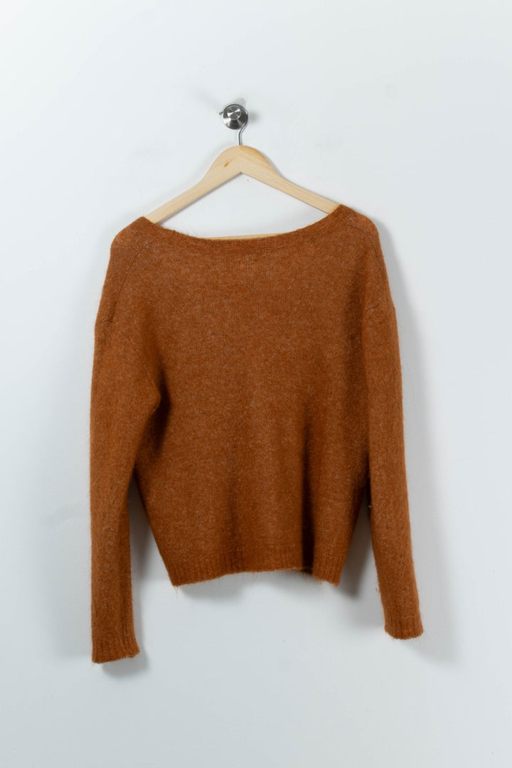 Cardigan Marron - Taille S/36 de la marque Des petits hauts | PARAD65839 - Vendu par Paradigme - Image 4