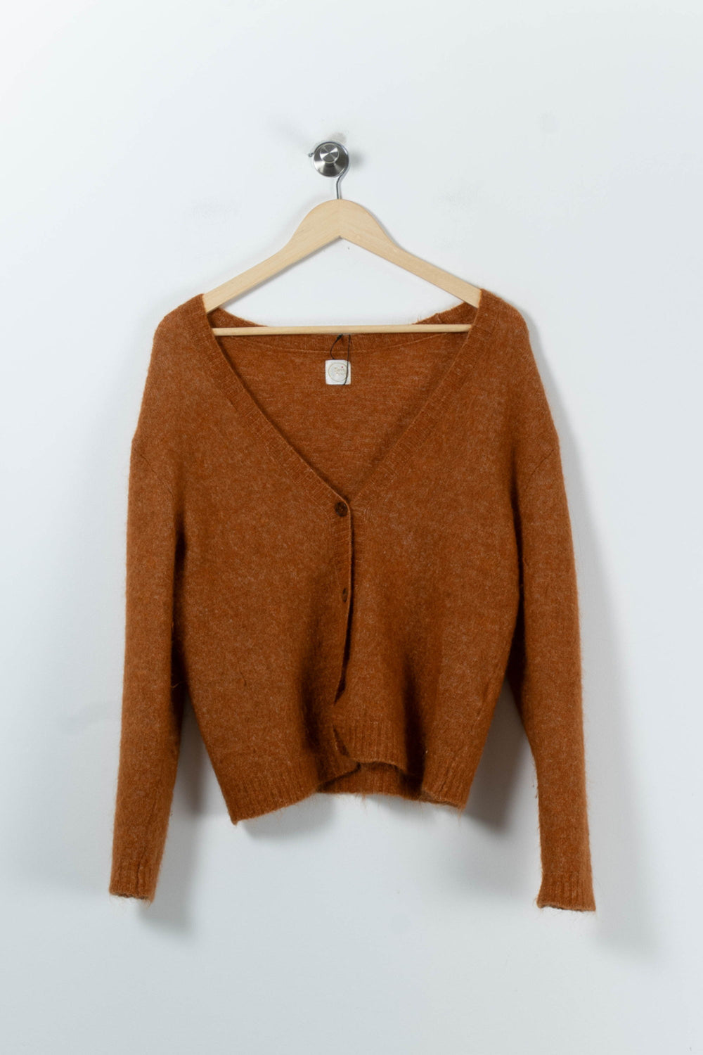 Cardigan Marron - Taille S/36 de la marque Des petits hauts | PARAD65839 - Vendu par Paradigme - Image 2