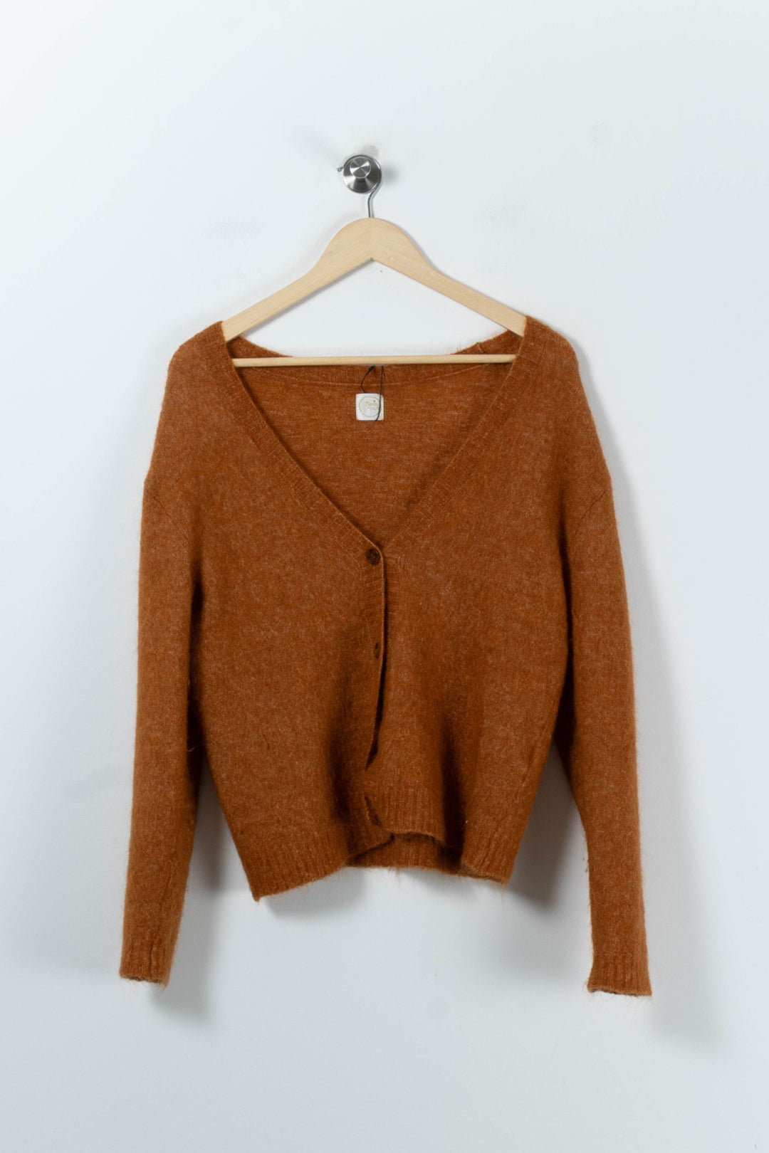 Cardigan Marron - Taille S/36 de la marque Des petits hauts | PARAD65839 - Vendu par Paradigme - Image 2
